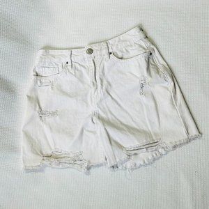 YMI White Jean Shorts | Size 28